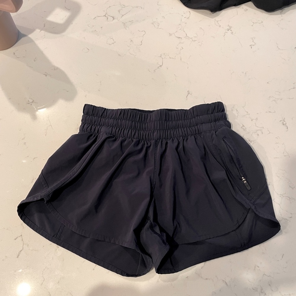 Lululemon Track that mid-rise lined shorts - navy